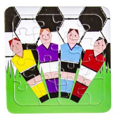 Lg-imports Legpuzzel Voetbal Junior Karton 16 Stukjes Lg-imports Legpuzzel Voetbal Junior Karton 16 Stukjes