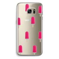 Waterijsje: Samsung Galaxy S7 Edge Transparant Hoesje