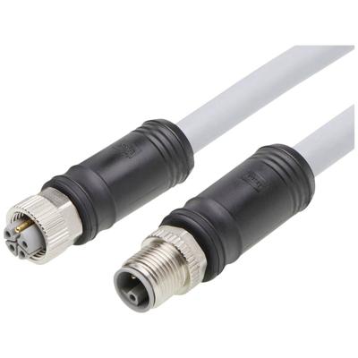 Molex 1205010101 Sensor/actuator connector, geassembleerd Aantal polen (sensoren): 5 Bus, recht, Stekker, recht 1 m 1 stuk(s) Bag