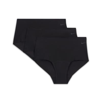 Nike Leak Protection Hipster Sport Ondergoed 3-Pack Meisjes Zwart Grijs