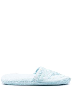 Versace chaussons I Love Baroque - Bleu