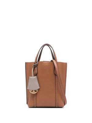 Tory Burch sac cabas en cuir à fini grainé - Marron