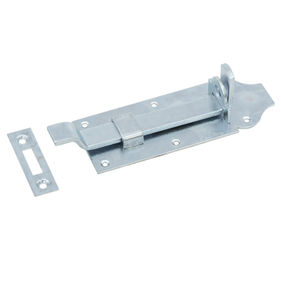 Waelbers Hangslotschuif met bocht 160mm, blauw verzinkt (GV) - 10 Stuk(s) - 1931.05