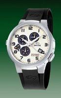 Horlogeband Jaguar J1202-1 Rubber Zwart 14mm - thumbnail