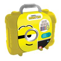 Multiprint Minions reis stempel- en kleurkoffer