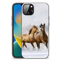 iPhone 14 Plus Dierenprint Telefoonhoesje Paarden