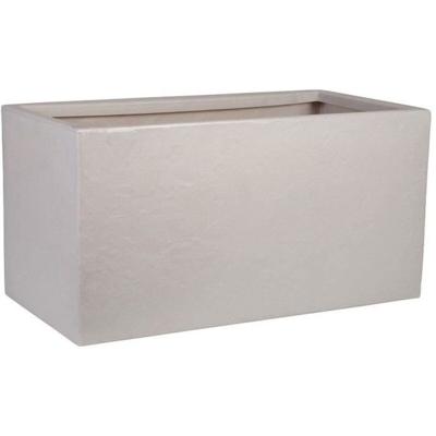 Bloempot Strata Lichtgrijs 31 x 60 x 31 cm Plastic Rechthoekig