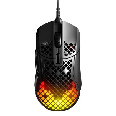 Gamemuis SteelSeries Aerox 5 Gaming Zwart Inclusief kabel LED-Lichten