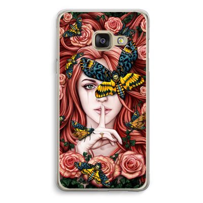 Lady Moth: Samsung A3 (2017) Transparant Hoesje