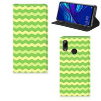 Huawei P Smart (2019) | Hoesje met Magneet | Waves Green