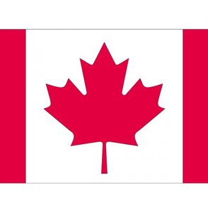 Kleine Canada vlaggen stickers