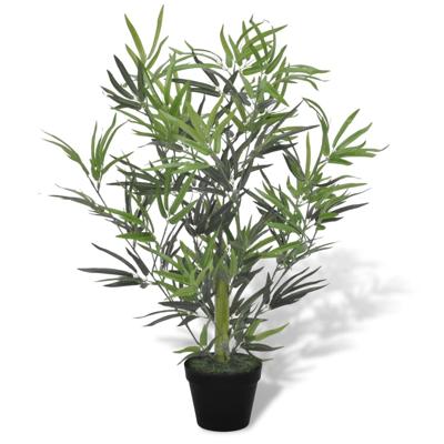 VidaXL Kunstboom met pot bamboe 80 cm