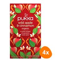 Pukka - Wild Apple & Cinnamon - 4x 20 zakjes