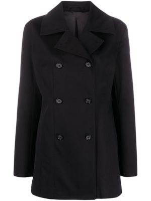 TOTEME veste en coton à boutonnière croisée - Noir