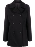 TOTEME veste en coton à boutonnière croisée - Noir