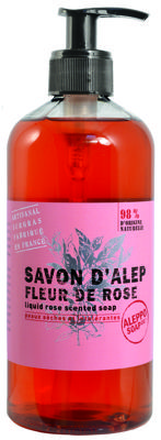 Aleppo Soap Co Rooszeep met pomp Aleppo Soap Co Rooszeep met pomp