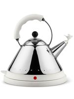 Alessi bouilloire électrique en acier inoxydable - Blanc