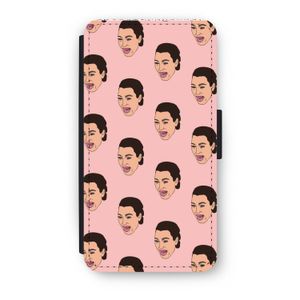 Ugly Cry Call: iPhone XS Flip Hoesje