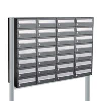 Allux Hive Set 4-Breed, 7-Hoog Op Statief Antraciet - 40030065_4x7s