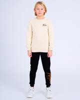 Malelions Split Sweater Kids Beige/Oranje - Maat 128 - Kleur: Beige | Soccerfanshop - thumbnail