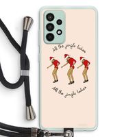 Jingle Ladies: Samsung Galaxy A52s 5G Transparant Hoesje met koord