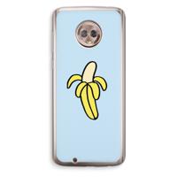Banana: Motorola Moto G6 Transparant Hoesje - thumbnail