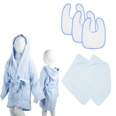 5-Delig The One Babypakket Light Blue-98/110