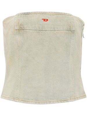 Diesel haut bandeau De-Ville en jean - Vert