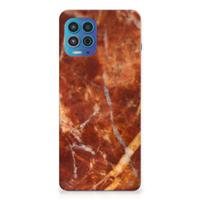 Motorola Moto G100 | TPU | Siliconen hoesje | Marmer Bruin