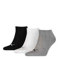 Puma sokken invisible grijs-wit-zwart 3-pack-47-49