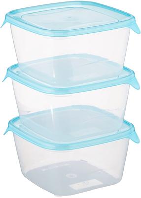 Curver Set Fresh&Go vershouddozen vierkant 3x1,2L