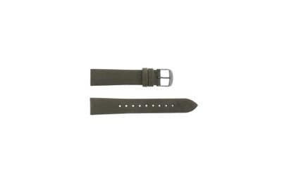 Horlogeband Timex PW2P96400 Leder Grijs 18mm