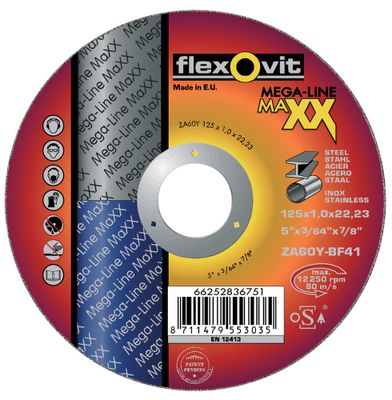 DOORSLIJPSCHIJF MAXX 125X1.0