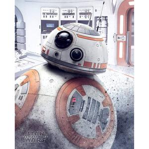 Poster Star Wars the Last Jedi BB-8 Peek 40x50cm