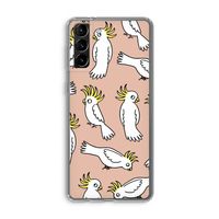 Papegaai: Samsung Galaxy S21 Plus Transparant Hoesje