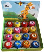BIKE FASHION kinder fietsbel bell licence motives sorts
