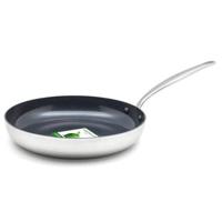 GreenPan Barcelona Evershine Koekenpan Ø 30 cm - Zilver