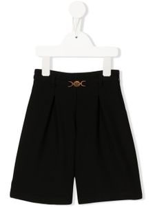 Versace Kids short de sport à imprimé Medusa - Noir