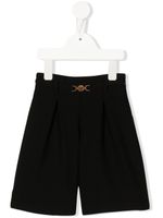 Versace Kids short de sport à imprimé Medusa - Noir