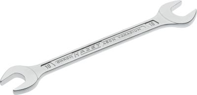 HAZET Dubbele steeksleutel 450N-16X18 · Buiten-zeskant-profiel · SW 16 x 18 mm