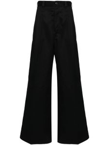 Maison Margiela pantalon palazzo Yoke - Noir