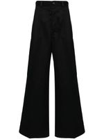 Maison Margiela pantalon palazzo Yoke - Noir - thumbnail