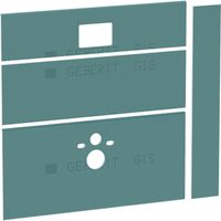 Geberit Gis easy gipskartonplaten voor toiletmodule met reservoir UP300 en UP320 front 130x130cm 442331001 - thumbnail