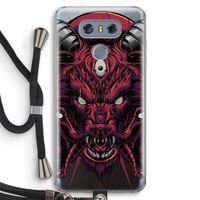 Hell Hound and Serpents: LG G6 Transparant Hoesje met koord