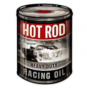 Hot Rod Heavy Duty Racing Oil Zwaar Metalen Bord 51 x 36 cm
