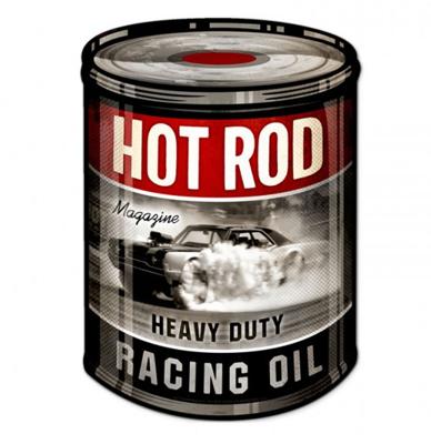Hot Rod Heavy Duty Racing Oil Zwaar Metalen Bord 51 x 36 cm