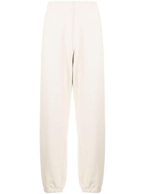 Stone Island pantalon de jogging en coton à logo appliqué - Tons neutres