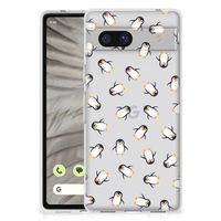 TPU bumper voor Google Pixel 7A Pinguïn