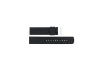 Horlogeband Skagen SKW6340 Silicoon Zwart 20mm