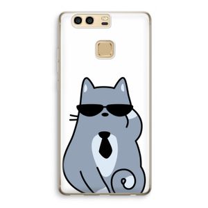 Cool cat: Huawei P9 Transparant Hoesje